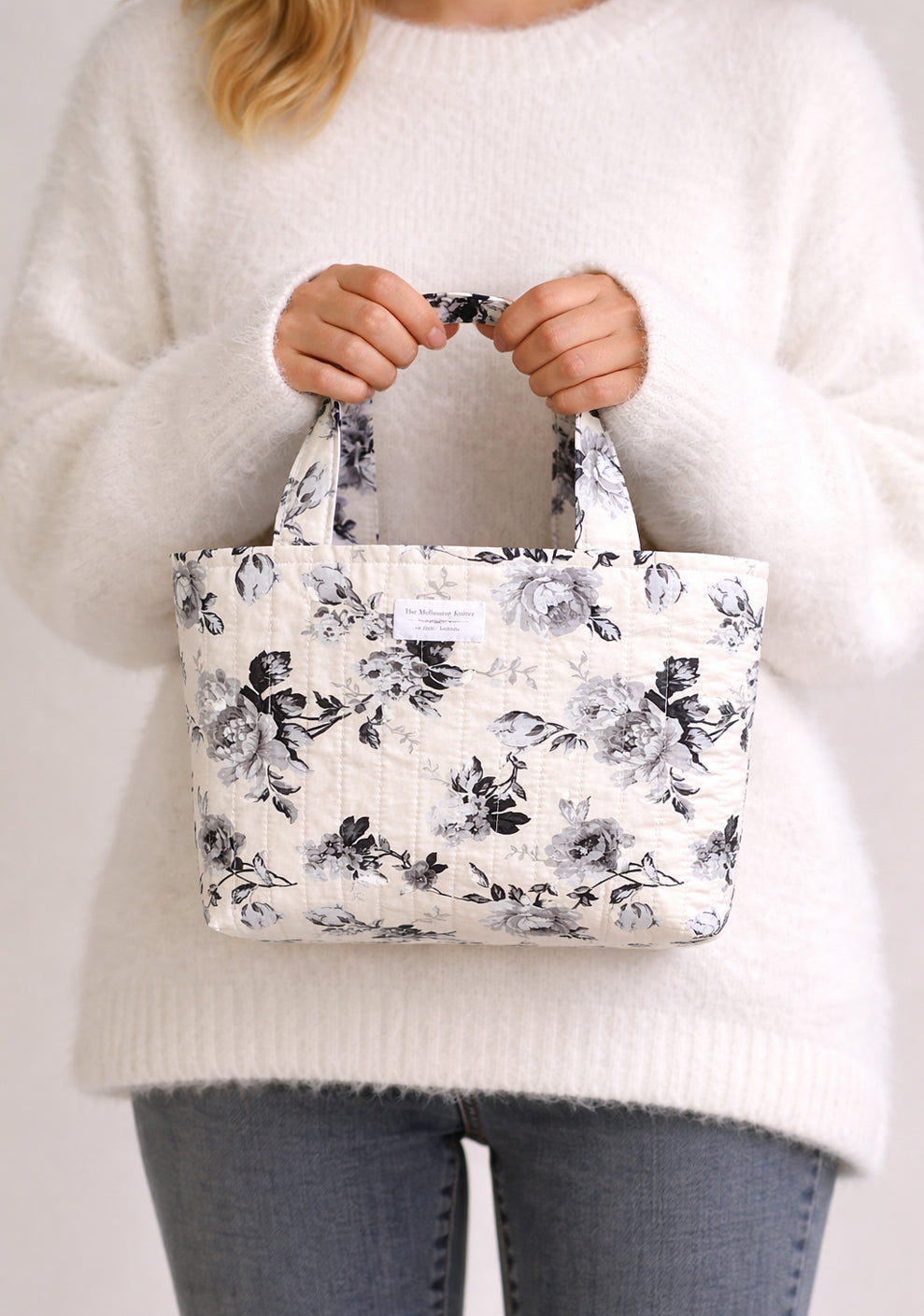 Medium Project Tote - Victorian Floral