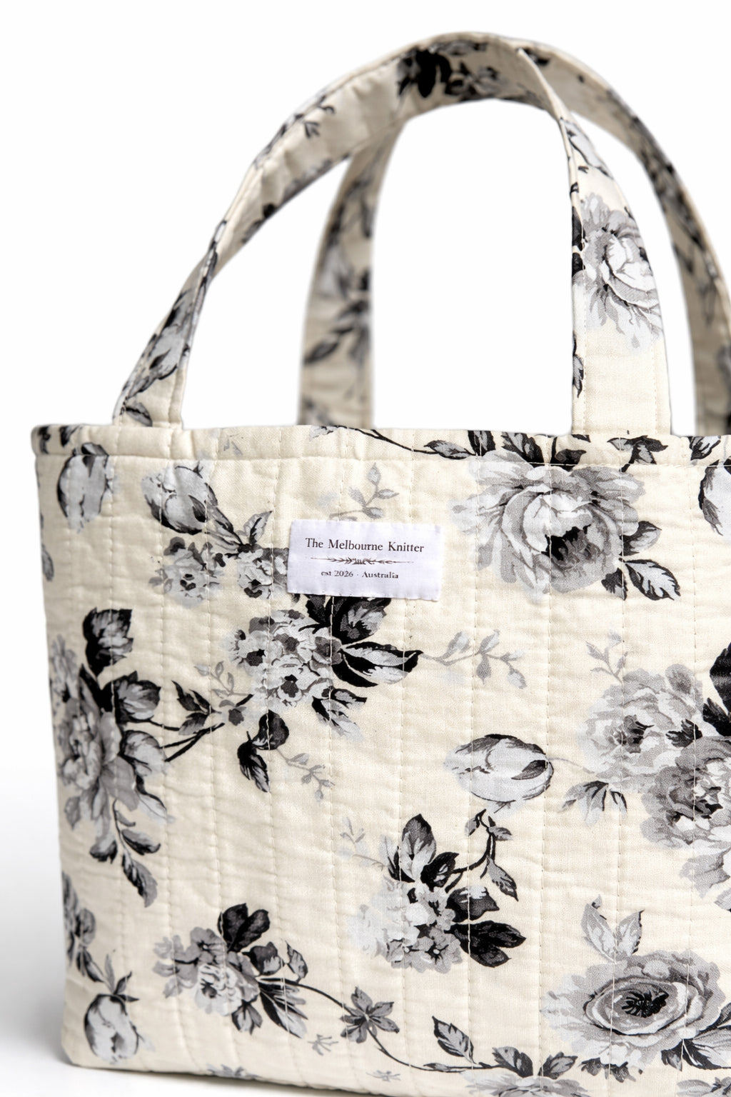Medium Project Tote - Victorian Floral