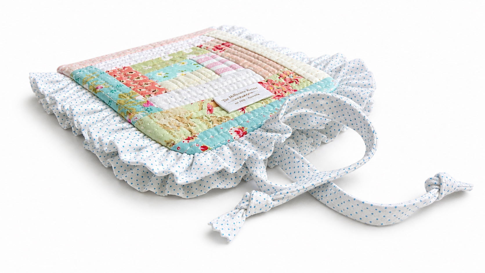 Needle Roll - Ruffled Log Cabin #1