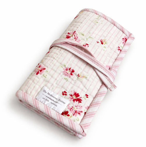 Needle Roll - Pink Floral - Large