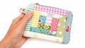 Notions Pouch -  Log Cabin Patchwork Pastel #5