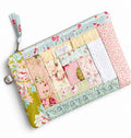 Project Pouch -  Large Log Cabin Patchwork -  #6