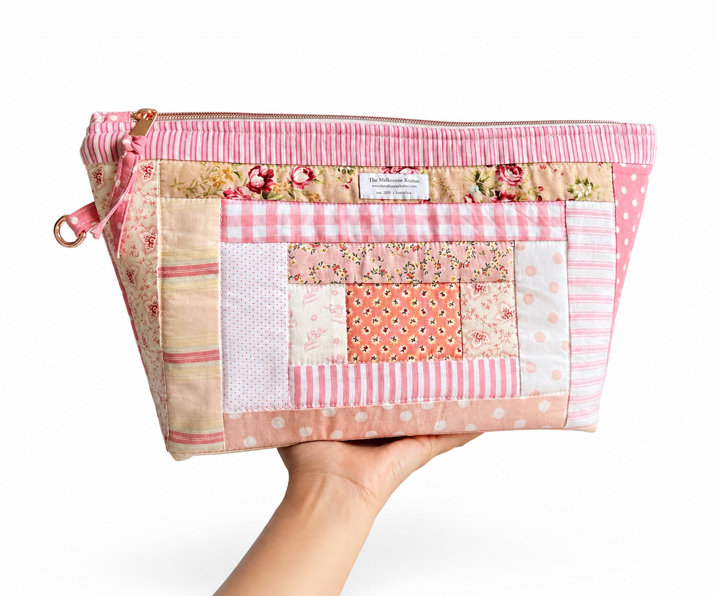 Project Pouch - Project Bag - Patchwork #4