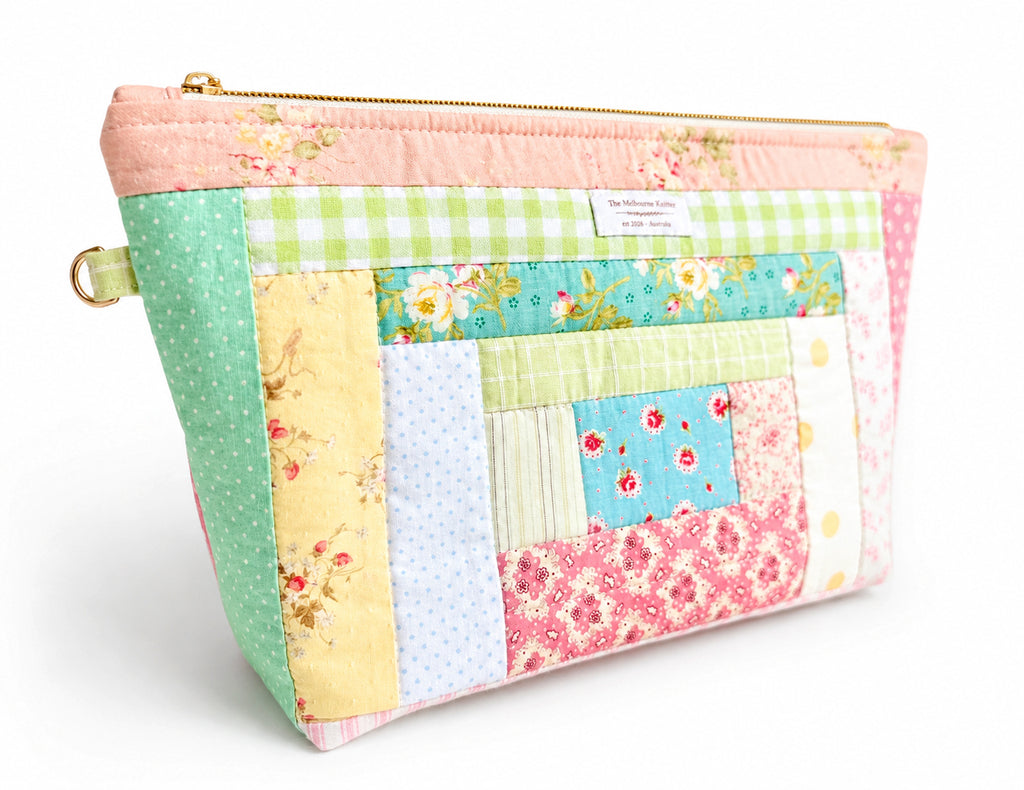 Project Pouch - Project Bag - Patchwork #1