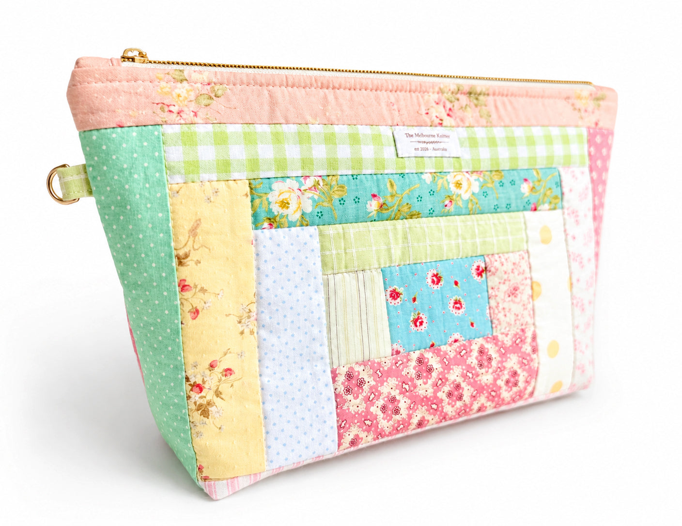 Project Pouch - Project Bag - Patchwork #1