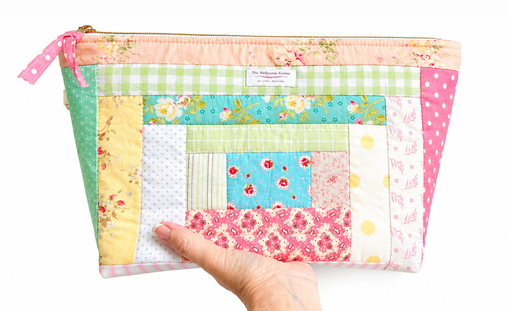 Project Pouch - Project Bag - Patchwork #1