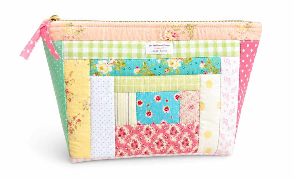 Project Pouch - Project Bag - Patchwork #1