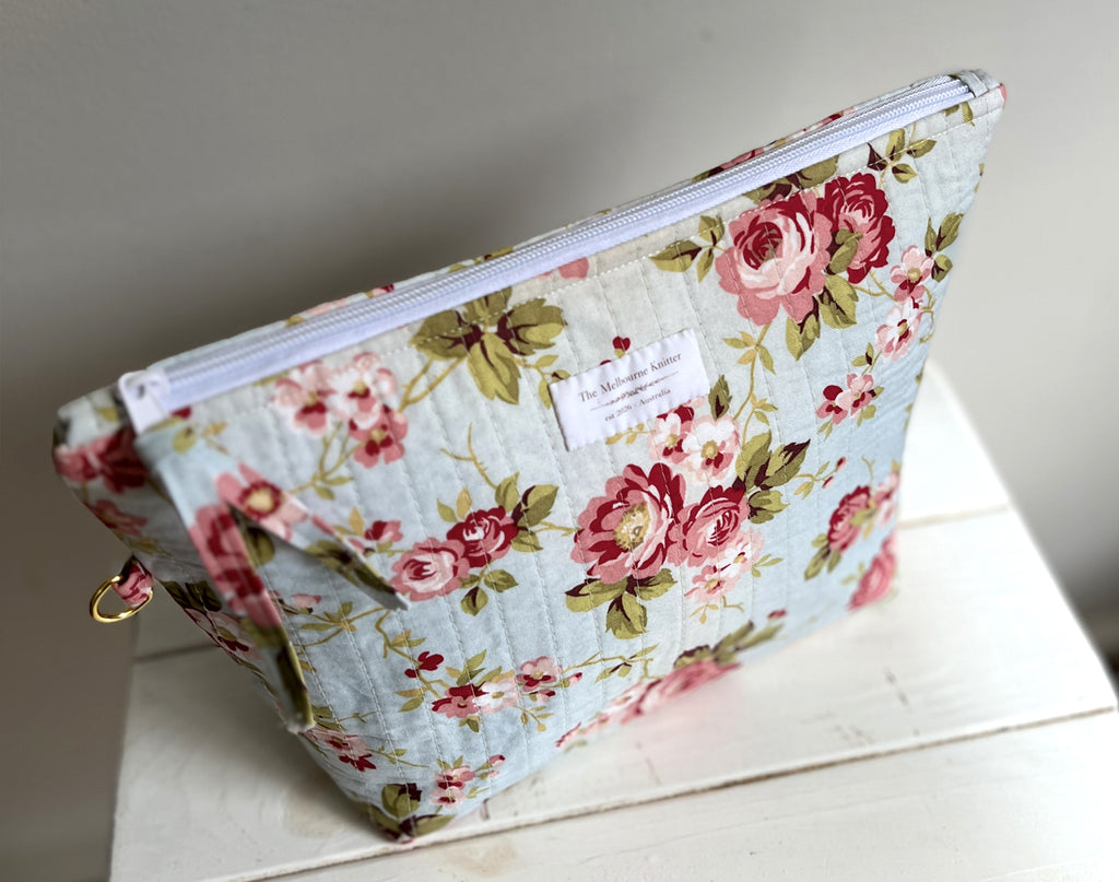 Project Pouch - Vintage Blue - Medium
