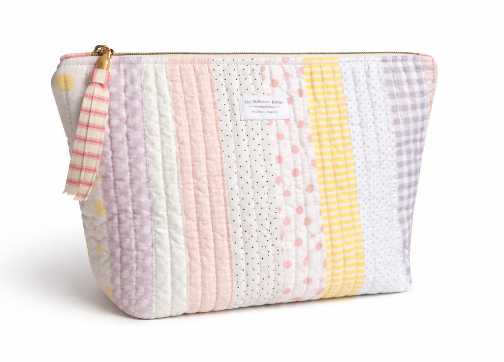 Project Pouch - Vintage Farmhouse - Pastel - Large