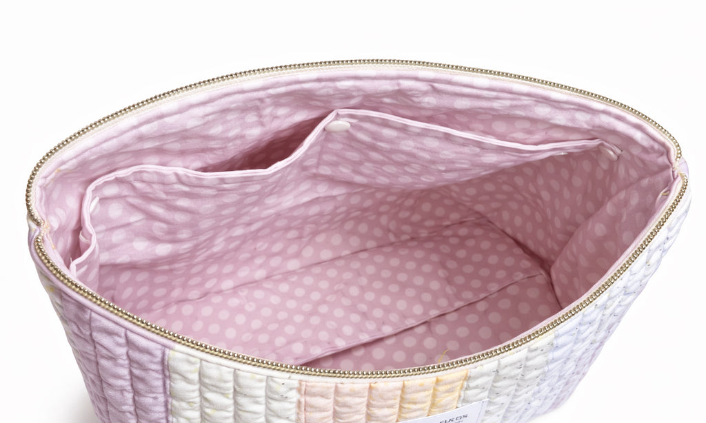 Project Pouch - Vintage Farmhouse - Pastel - Large