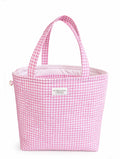 Project Tote - Pink Gingham - Large
