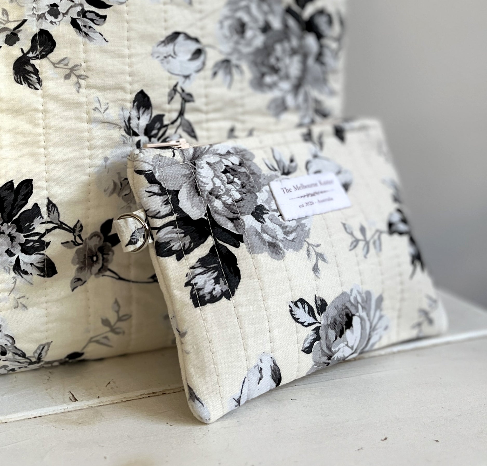 Notions Pouch - Small - Victorian Floral