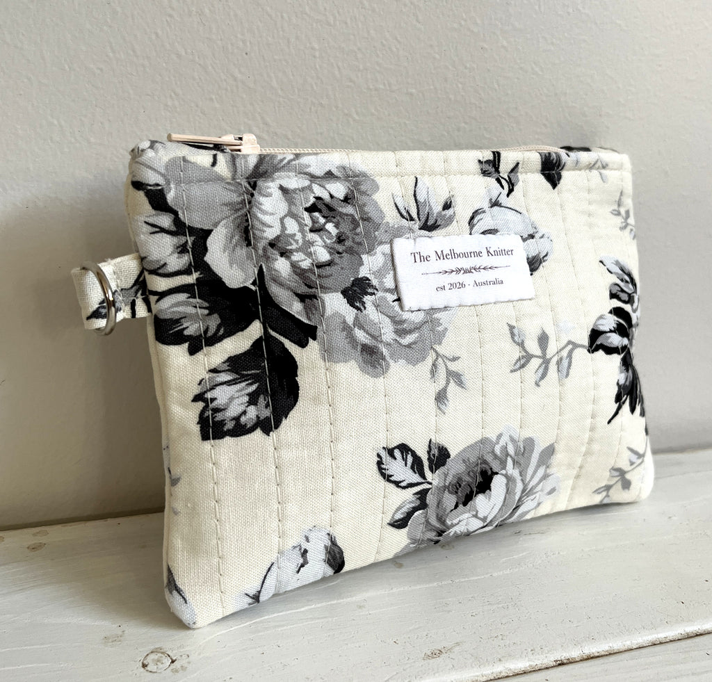 Notions Pouch - Small - Victorian Floral