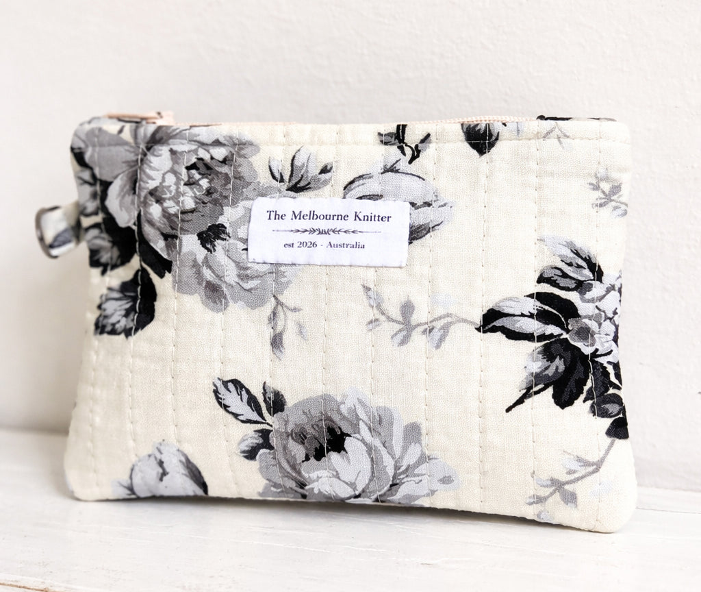 Notions Pouch - Small - Victorian Floral