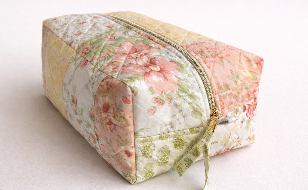 The Middy Boxy -  Project Hold All Bag - Pastel Patchwork - Medium