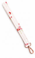 Wristlet - Wrist Strap - Pink Floral