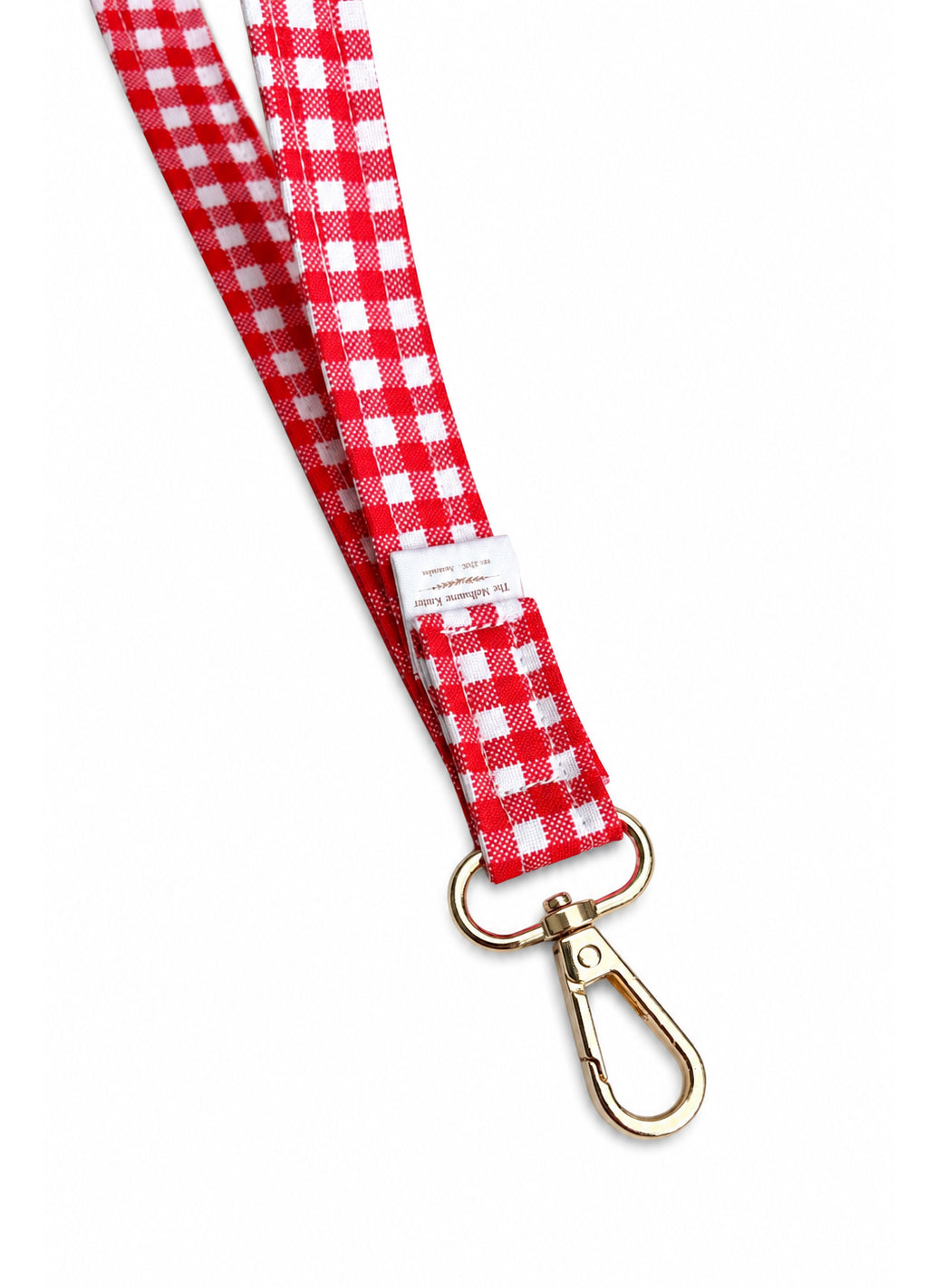 Wristlet - Wrist Strap - Red Gingham Check