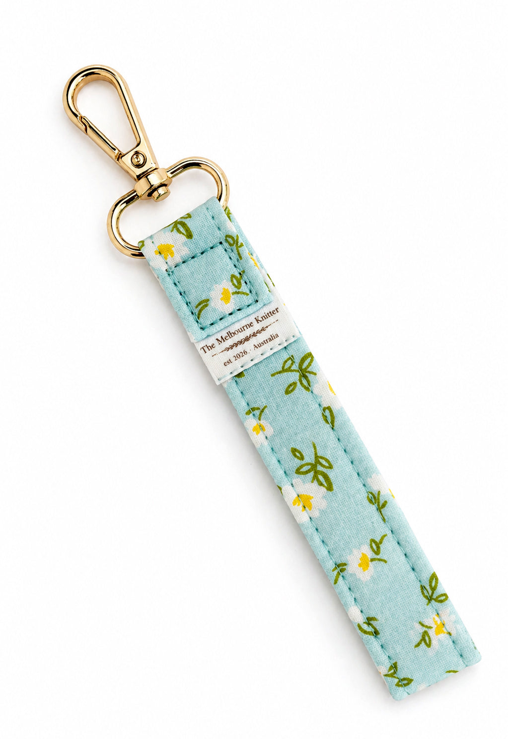 Wristlet - Wrist Strap - Spring Daisy